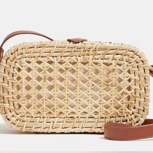 Jcrew Factory Woven Crossbody bag new